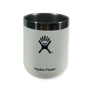 Hydro Flask 10‎ oz Wine Tumbler White No Lid
